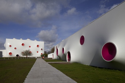 Olympische Schießsporthalle, magma architecture