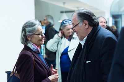 Buchpräsentationen mit Peter Weibel und Manfred Wolff-Plottegg, 01.04.2016