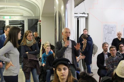 HDA im Lendwirbel 04.05.2016:  Ausstellungseröffnung und Diskussion, DJ Line-up