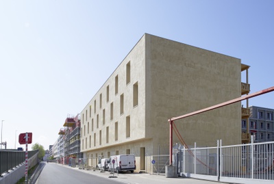 WOHNATELIERHAUS ERLENMATT OST, Basel (CH), 2019 / 
Degelo Architekten, Basel