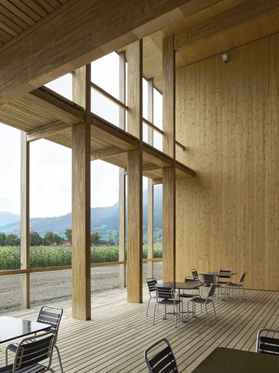 LANDWIRTSCHAFTLICHES ZENTRUM. Salez (CH). von Andy Senn (St. Gallen)