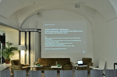 Auftakt zum EUROPAN 11 Wettbewerb und Podiumsdiskussion, 09.03.2011
