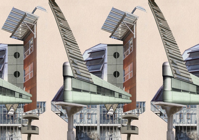 Collage Grazer Schule