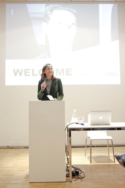 Jacob van Rijs, Werkvortrag bei XAL, Rebecca Weer, XAL