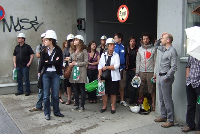 Offene Ateliers - Baustellenbesuch