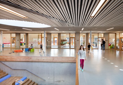 Bildungscampus Algersdorf – © Helmut Pierer Bildungscampus Algersdorf